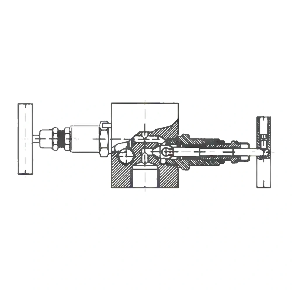 G12 high-pressure gauge valve