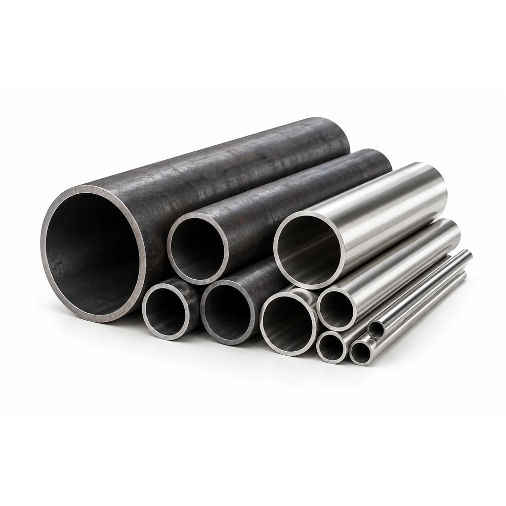 Industrial steel pipe and tube