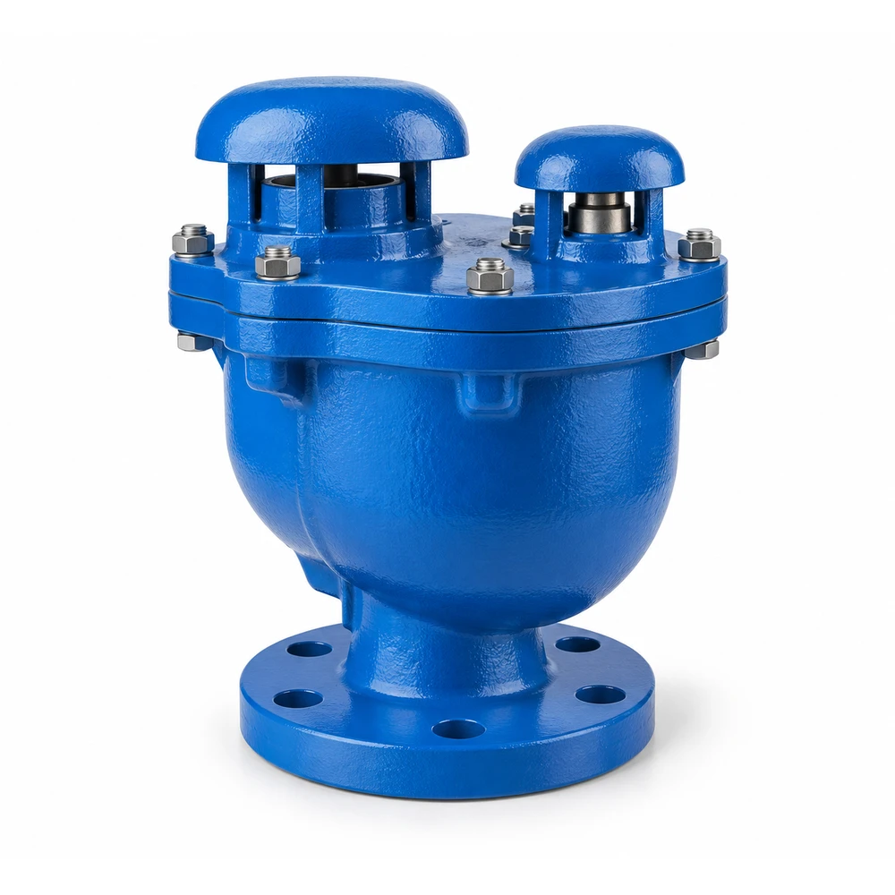 Single- and double-orifice air-release valves